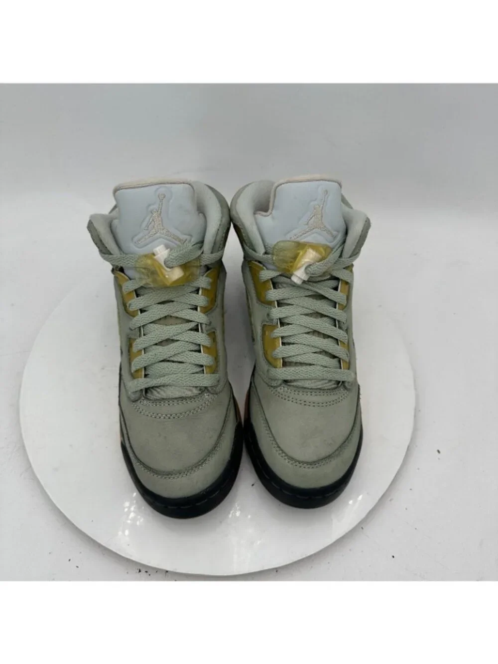 Nike Air Jordan 5 Youth Size 5Y Women 6.5 440888-300 Jade Horizon Green Shoes